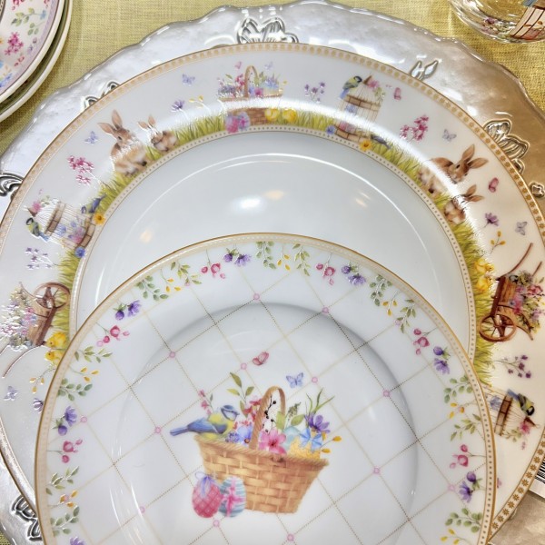 Easylife - Spring Bloom Set piatti...