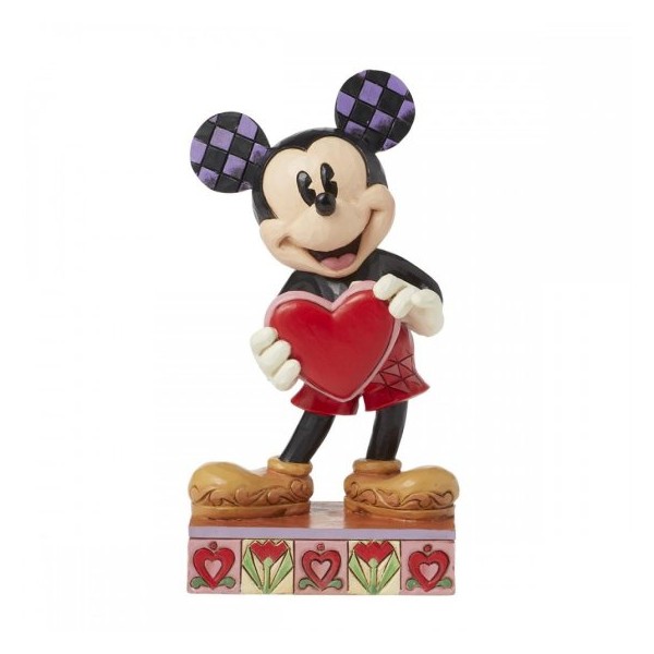 Jim Shore - Topolino con Cuoricino