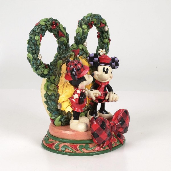 Jim Shore - Topolino e Minnie davanti...