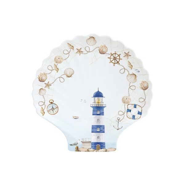 Easylife - Blue Lighthouse Piatto...