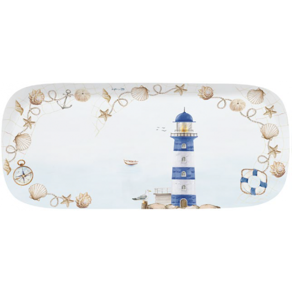 Easylife - Blue Lighthouse Vassoio...