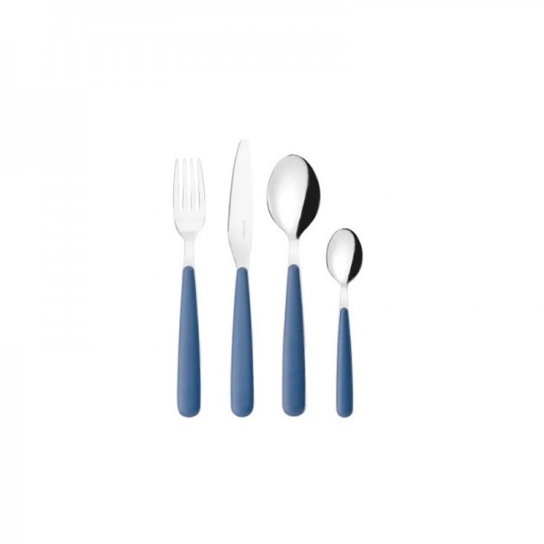 Guzzini - Pop set 24 posate Blu Avio