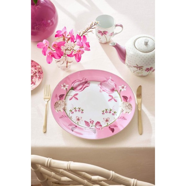 Pip Studio - Jolie Tulip pink Piatto...
