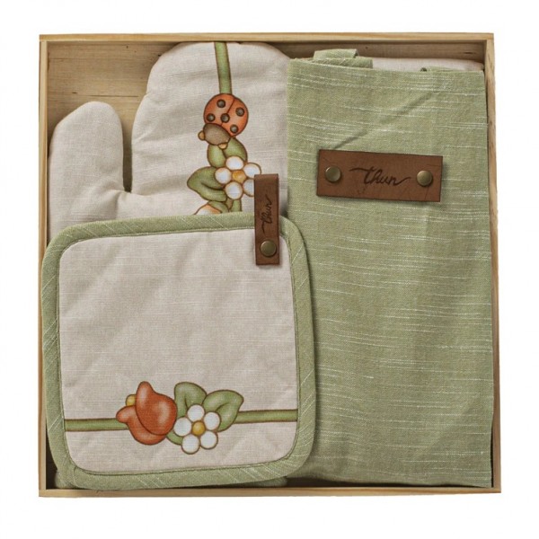 Thun - Country Bloom set guantone,...
