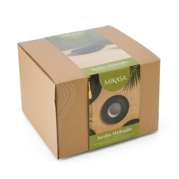 Mikasa - Jardin Midnight set 4 coppe...