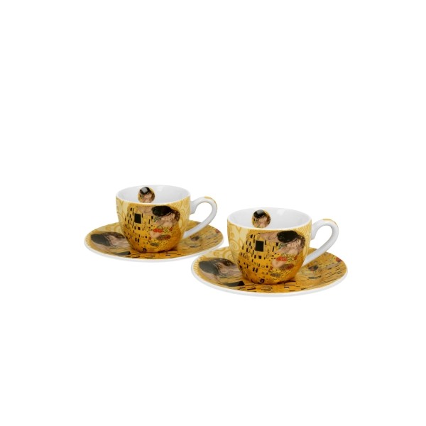 Duo Porcelain - Klimt Il Bacio Set 2...
