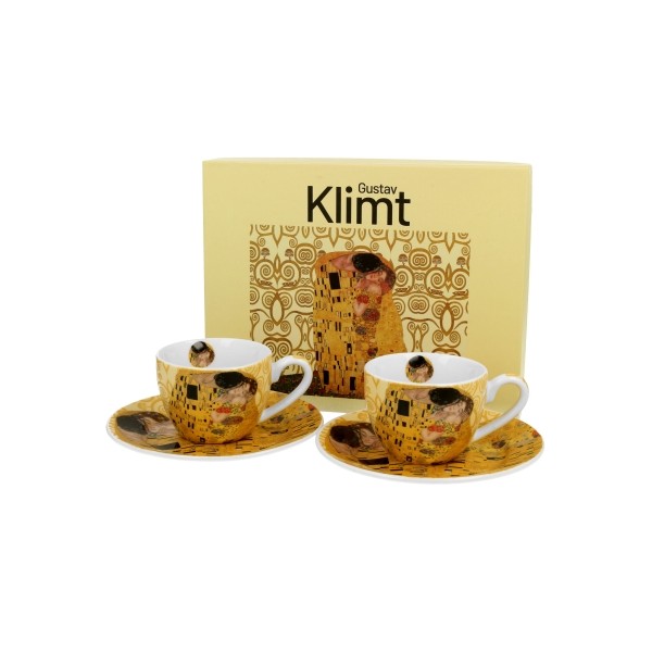 Duo Porcelain - Klimt Il Bacio Set 2...