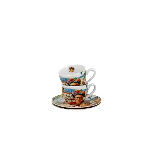 Duo Porcelain - Frida Set 2 espresso...