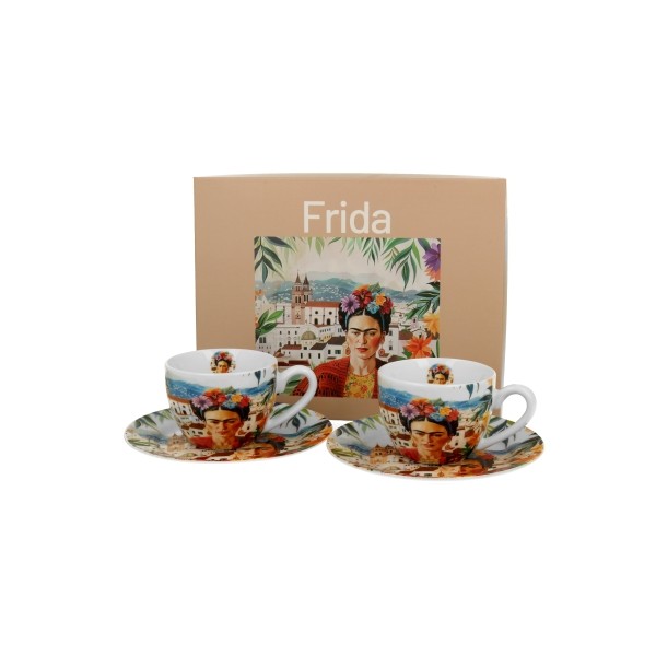 Duo Porcelain - Frida Set 2 espresso...
