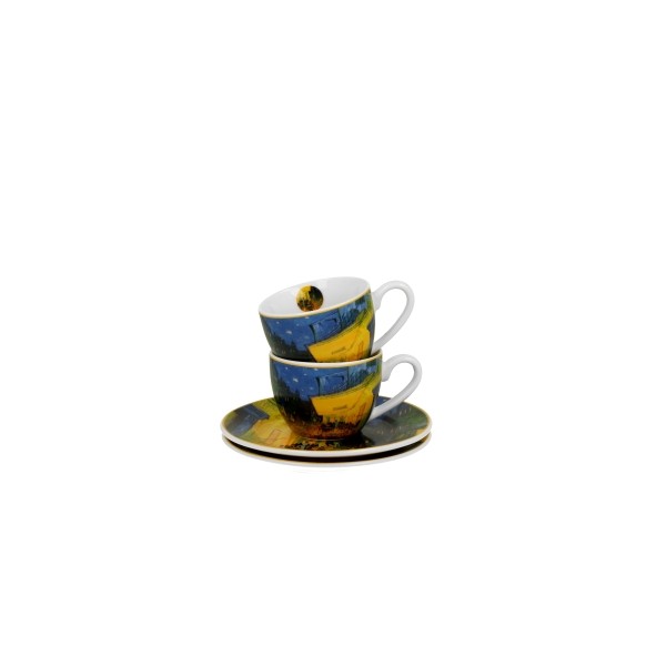 Duo Porcelain - Van Gogh La terrazza...