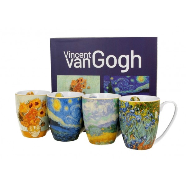 Duo Porcelain - Van Gogh Set 4 Mug 360ml