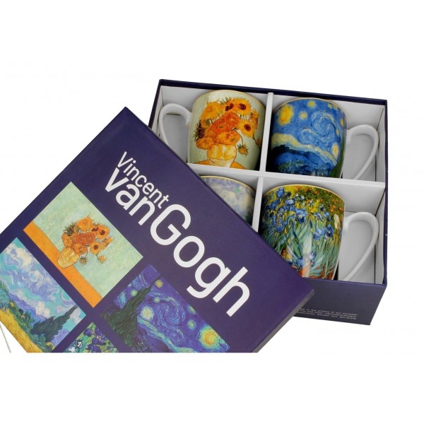 Duo Porcelain - Van Gogh Set 4 Mug 360ml