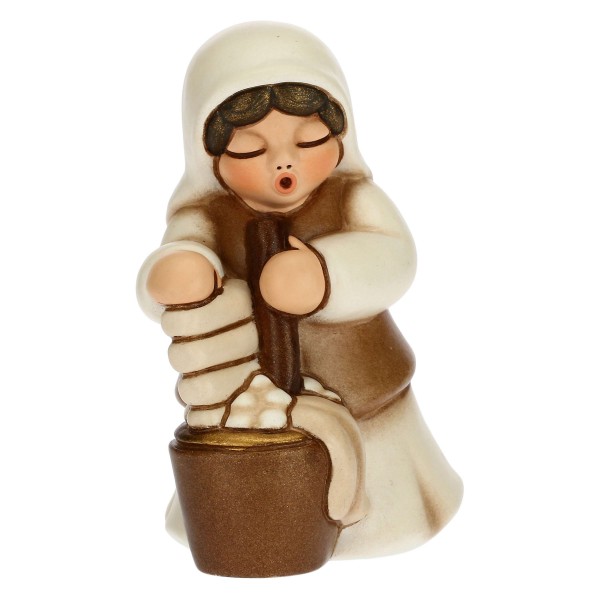 Thun - Presepe Classico Lavandaia Bianco