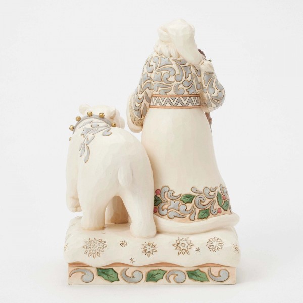Jim Shore - White Woodland Babbo...