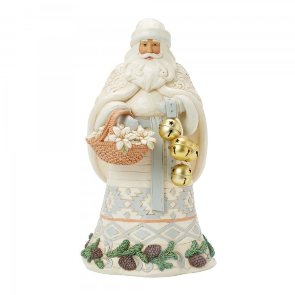 Jim Shore - White Woodland Babbo...