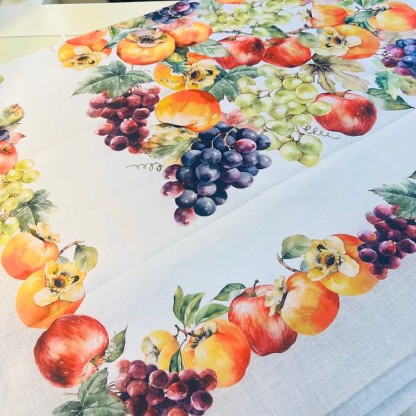 Tovaglia Frutti Autunnali 140x180cm
