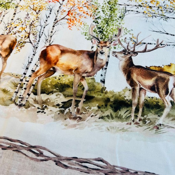 Tovaglia Cervi in Montagna 140x180cm