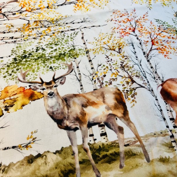 Tovaglia Cervi in Montagna 140x180cm