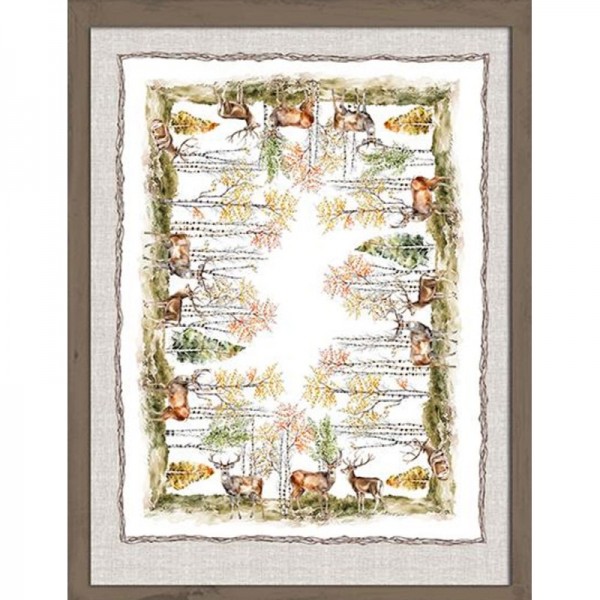 Tovaglia Cervi in Montagna 140x180cm