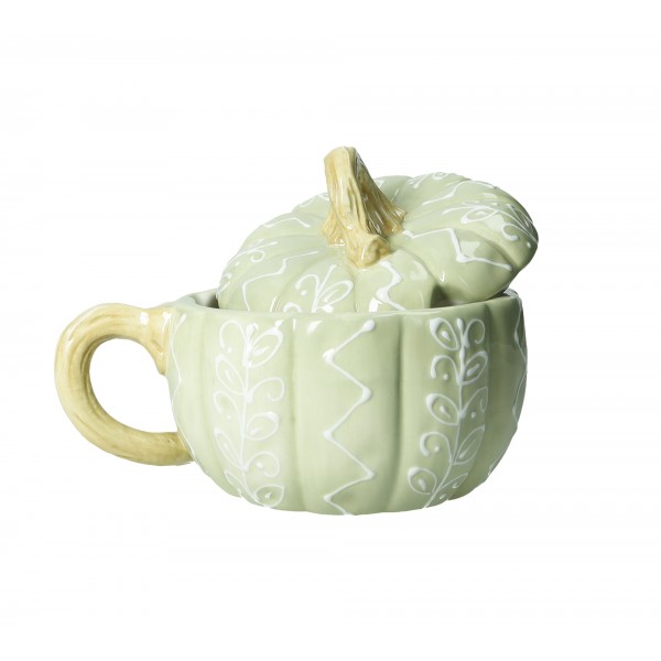 Brandani - Tazza Zucca verde cm ø 13x12h