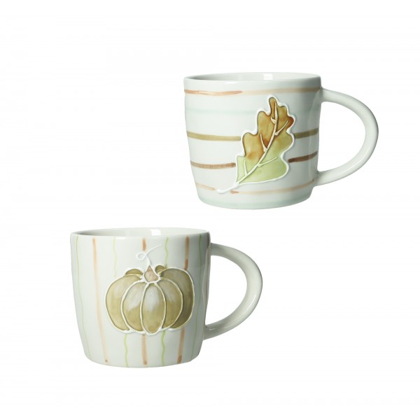 Brandani - Set 2 Mug Zucca & Quercia...
