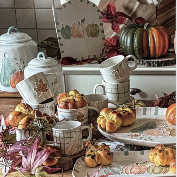 Brandani - Set 2 Tazza Zucca &...