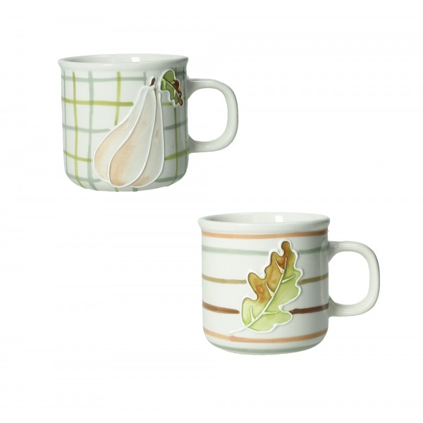 Brandani - Set 2 Tazza Zucca &...
