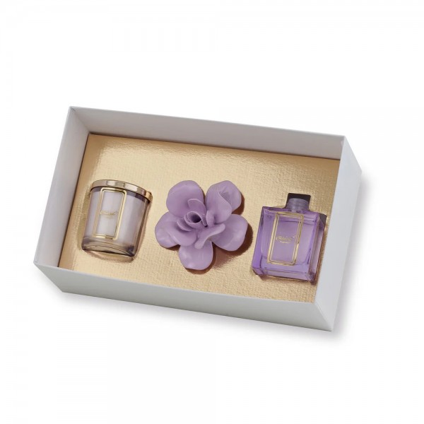 Melaverde - Set Diffusore Fiore Lilla...