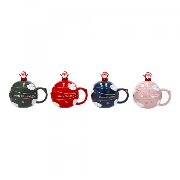 Timstor - Tazza Mug rossa a pallina...