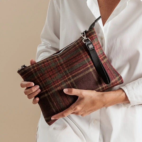 Thun - Borsina piatta Tartan grande...