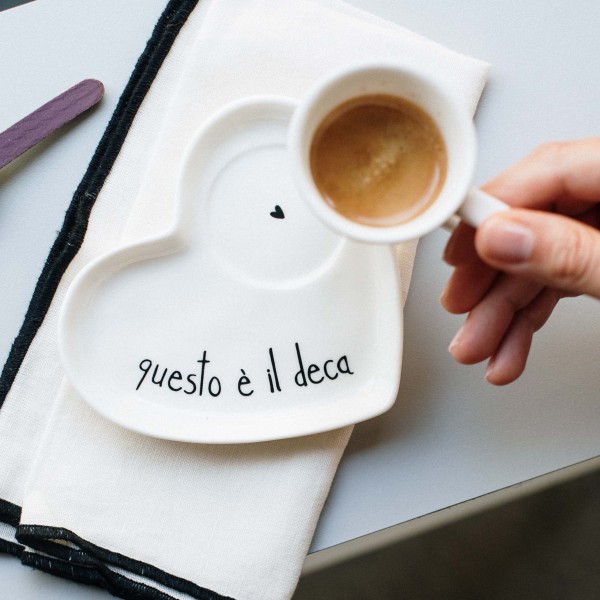 Simple Day - Set 2 Piattini Cuore per...