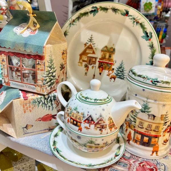 Duo Porcelain - Christmas Village...