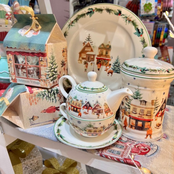 Duo Porcelain - Christmas Village...