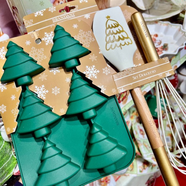 Brandani - Dolce Natale Stampo Abeti...