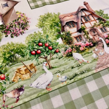 Tovaglia Oche e Cottage in...