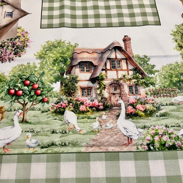 Tovaglia Oche e Cottage in Primavera...