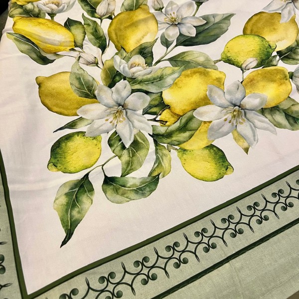 Tovaglia Limoni e Zagare 140X185cm