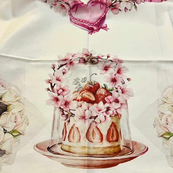 Tovaglia Rose, Cuori e Dolcezze...