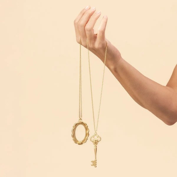 Thun - Collana lunga con decoro specchio
