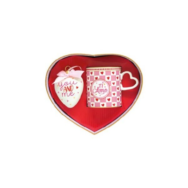 Easylife - Cuoricini set Mug e Cuore