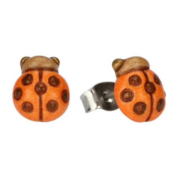 Thun - Orecchini Coccinella 1x1cm