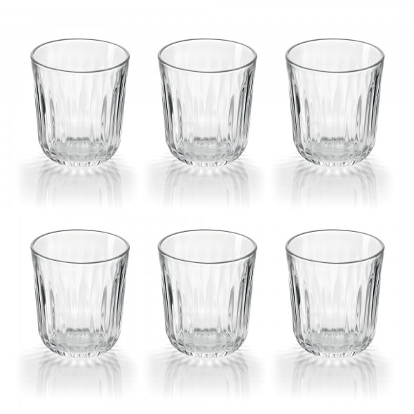 Guzzini - Set 6 bicchieri in vetro...