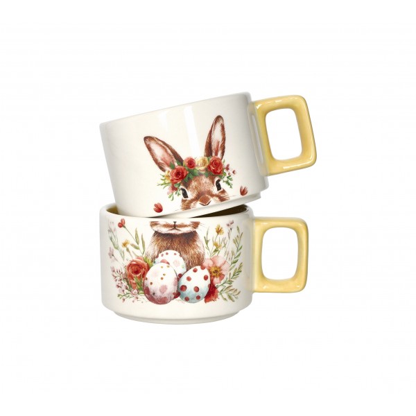 Brandani - Happy Bunny Mug doppia...