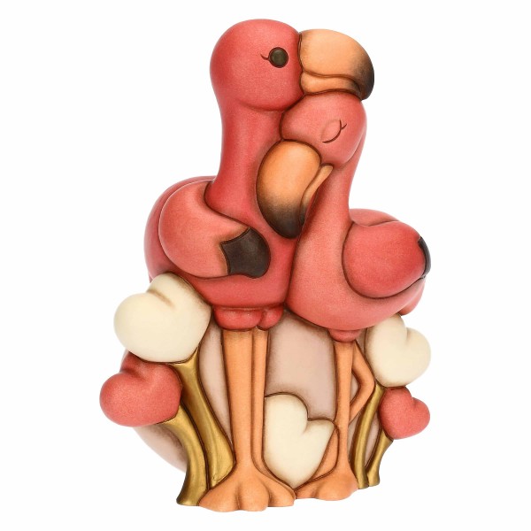 Thun - Coppia di Fenicotteri con...