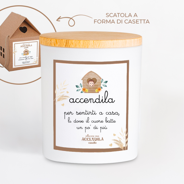 Accendila Candle - Casa è dove il...