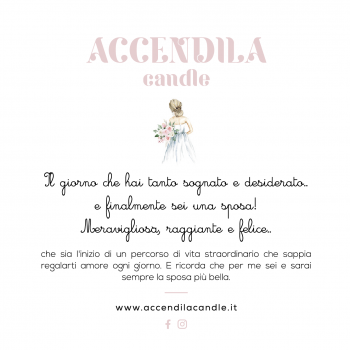 Accendila Candle - La Sposa... 2