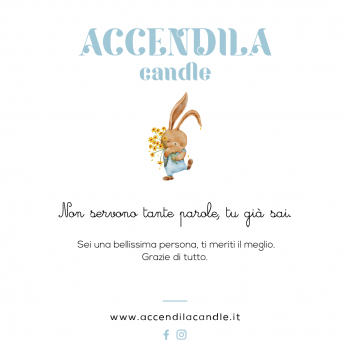Accendila Candle - Grazie... 2