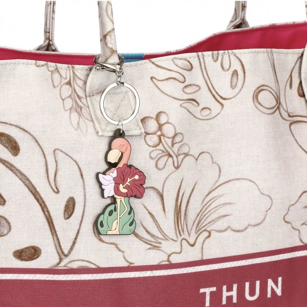 Thun - Set borsa con pochette e charm...