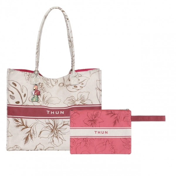 Thun - Set borsa con pochette e charm...