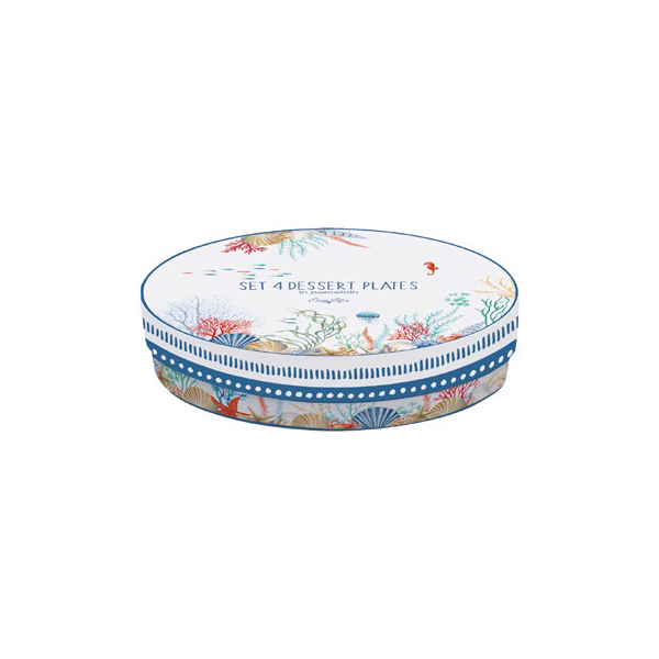 Easylife - Sea Breeze set 4 piattini d19